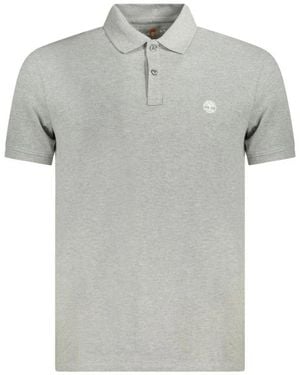 Timberland Tops ,Grijs ,Katoen Klassiek Poloshirt