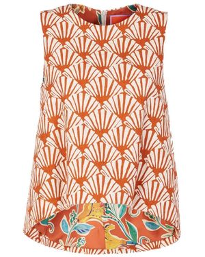 La DoubleJ Sleeveless Tops - Oranje