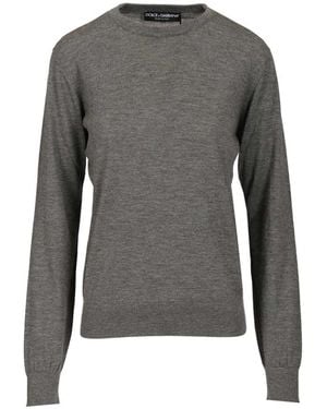 Dolce & Gabbana Cashmere Knitwear - Gris