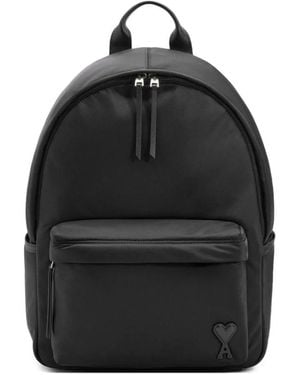 Ami Paris Backpacks - Black