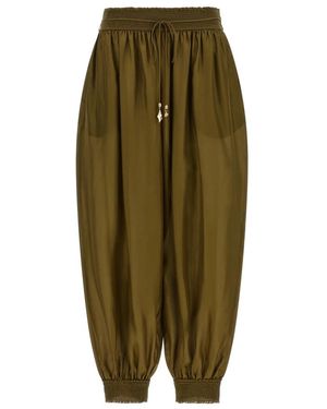 Zimmermann Wide Trousers - Verde