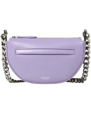 Burberry Shoulder Bags - Purple