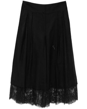 Zimmermann Broeken ,Zwart ,Katoen Valiant Lace Culotte