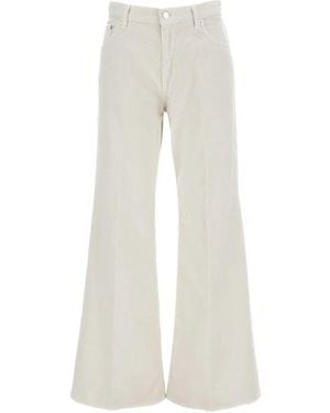 Haikure Wide Trousers - Blanco