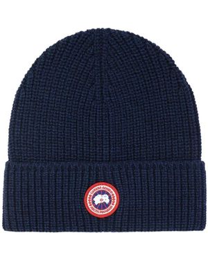 Canada Goose Accessoires ,Blauw ,Wol Hoeden