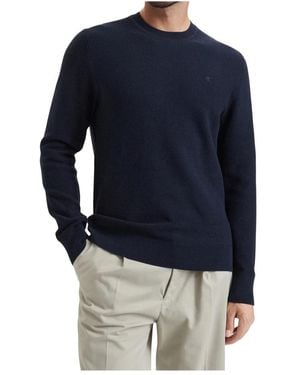 Calvin Klein Round-Neck Knitwear - Bleu
