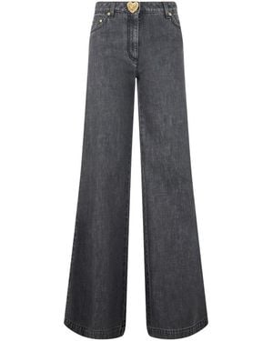 Moschino Wide Jeans - Grey