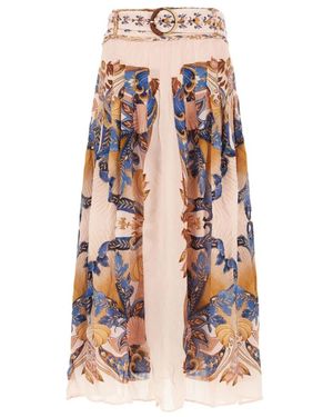 FARM Rio Midi Skirts - Pink