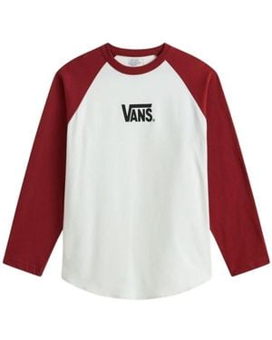 Vans Long Sleeve Tops - Rojo