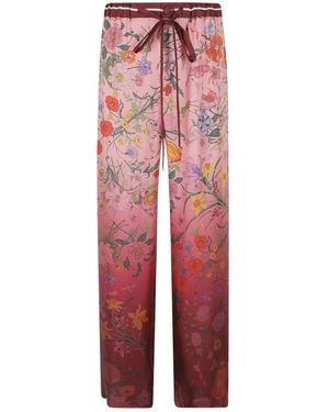 Gucci Straight Trousers - Red