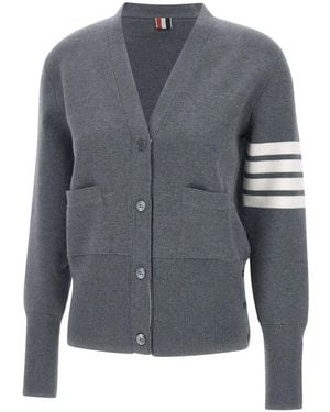 Thom Browne Cardigans - Gray