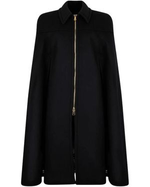 Roberto Cavalli Ponchos - Black