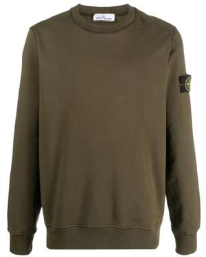 Stone Island Sweatshirts - Verde