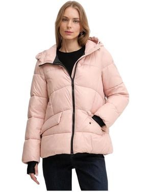 Geox Gewatteerd Jack Met Doorgestikt Patroon - Roze