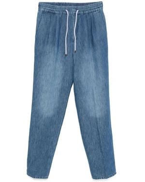 Brunello Cucinelli Loose-Fit Jeans - Bleu