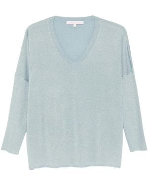 ABSOLUT CASHMERE V-Neck Knitwear - Azul
