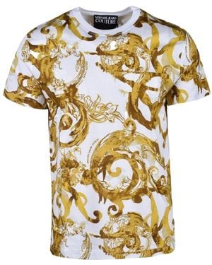 Versace Jeans Couture T-Shirts - Metallic