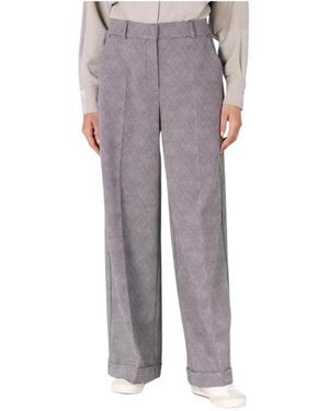 Jansen Amsterdam Wide Trousers - Morado