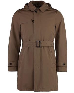 Moorer Trench Coats - Brown