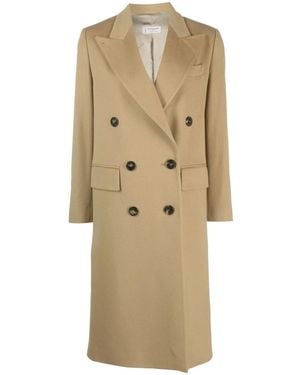 Alberto Biani Double-Breasted Coats - Neutre