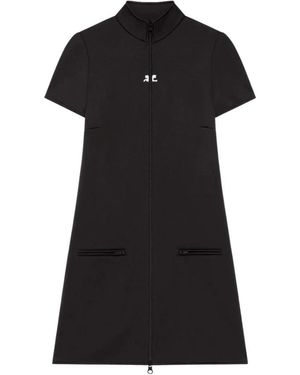 Courreges Short Dresses - Nero