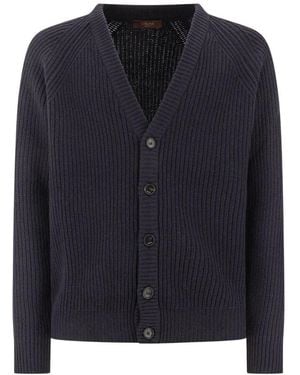 Cruna Strickjacke - Blau