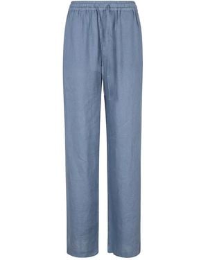 Fay Straight Trousers - Blue