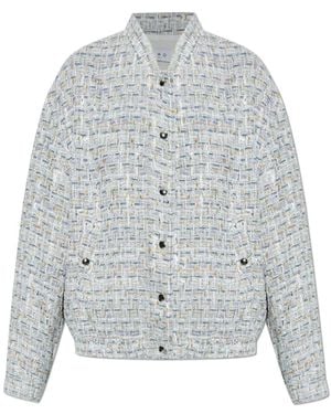 IRO Tweed Jasje Noemy - Grijs