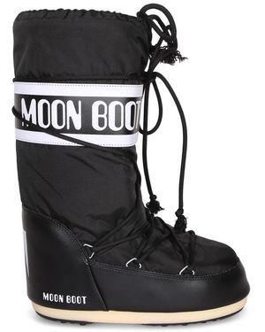 Moon Boot Schoenen ,Zwart ,Nylon Icon Nylon Boot