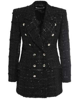 Alessandra Rich Blazers - Black