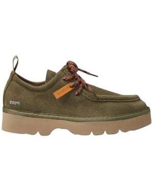 Pànchic Lace-Up Boots - Marrone