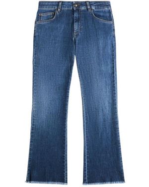 Fay Stretch 5-Pocket Jeans - Blau