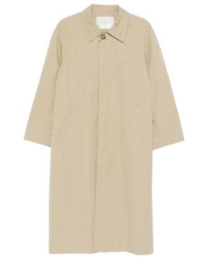 DUNST Single-Breasted Coats - Natural