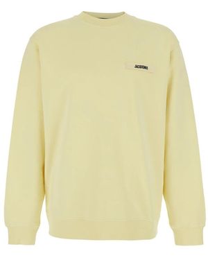 Jacquemus Sweatshirts &Amp; Hoodies - Gelb