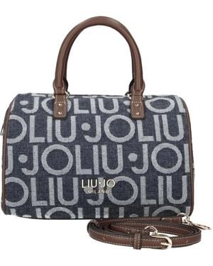 Liu Jo Tassen ,Blauw ,Denim Evrim S Satchel
