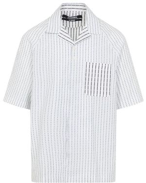 Jacquemus Short Sleeve Shirts - White