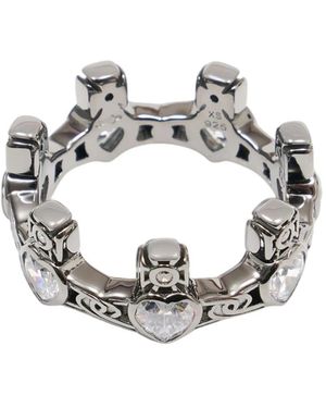 Vivienne Westwood Accessoires ,Grijs ,Renatta Ring - Metallic