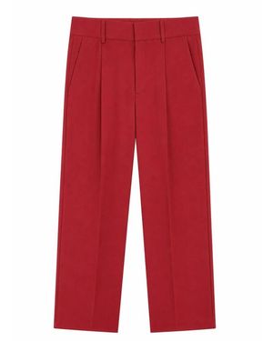 Costumein Suit Trousers - Red