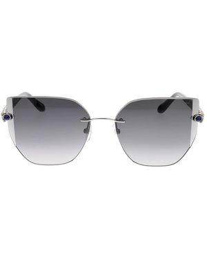 Chopard Accessoires ,Zwart ,Zonnebril - Grijs