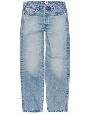 Edwin Jeans ,Blauw ,Katoen Loose Fit Japan Jeans