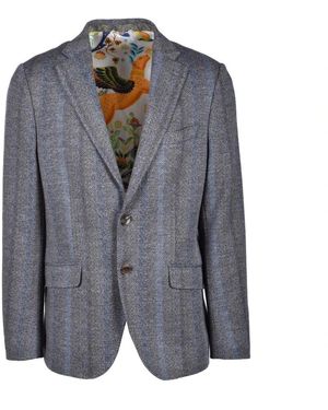 Etro Stilvolle jacke aus wollmischung - Grau
