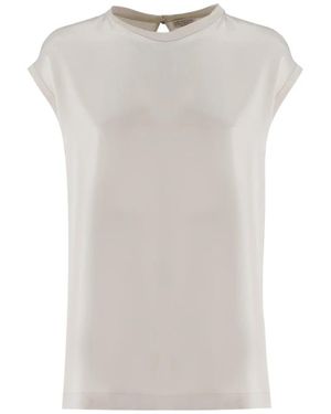 Brunello Cucinelli T-Shirts - Gris