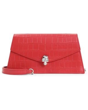 McQueen Cross Body Bags - Red