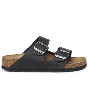 Birkenstock Sliders - Zwart