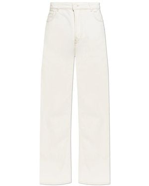Ami Paris Jeans Mit Großem Schnitt - Weiß