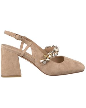 Alma En Pena. Court Shoes - Natural
