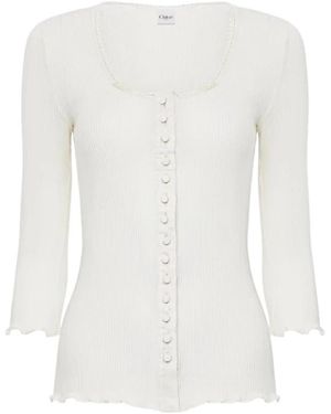Chloé Truien & Vesten ,Wit ,Cardigans