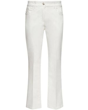 Elena Miro Wide Trousers - White