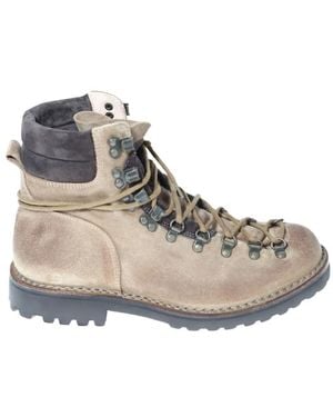 Astorflex Lace-Up Boots - Grey