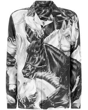 Gucci Casual Shirts - Gris